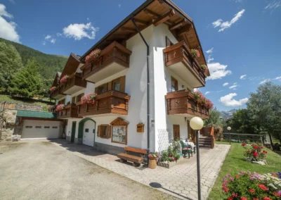 Casa Bamby vista dall’esterno, Val di Peio