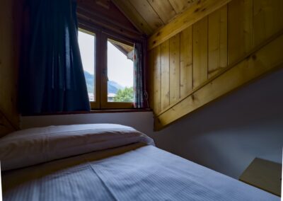 Camera del Vioz con letto singolo e finestra